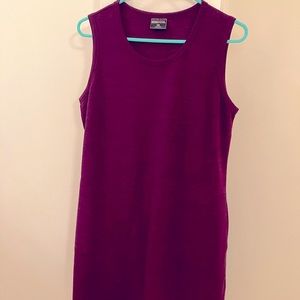Egg Plant (Purple) sleeveless style Jumper Dress by “32 Degrees”